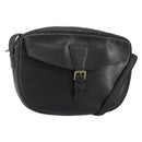 LOUIS VUITTON Epi Jeune Fille MM Shoulder Bag Black M52152 LV Auth 143146-1