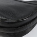 LOUIS VUITTON Epi Jeune Fille MM Shoulder Bag Black M52152 LV Auth 143146-16