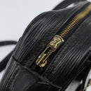 LOUIS VUITTON Epi Jeune Fille MM Shoulder Bag Black M52152 LV Auth 143146-9