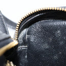 LOUIS VUITTON Epi Jeune Fille MM Shoulder Bag Black M52152 LV Auth 143146-12