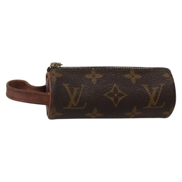 LOUIS VUITTON Monogram Etui 3 Ball de Golf Pouch M58249 LV Auth 143151