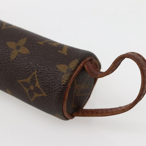 LOUIS VUITTON Monogram Etui 3 Ball de Golf Pouch M58249 LV Auth 143151