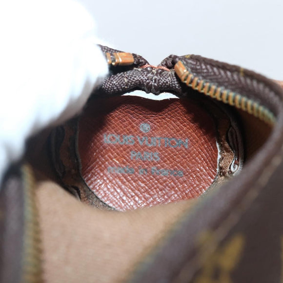 LOUIS VUITTON Monogram Etui 3 Ball de Golf Pouch M58249 LV Auth 143151