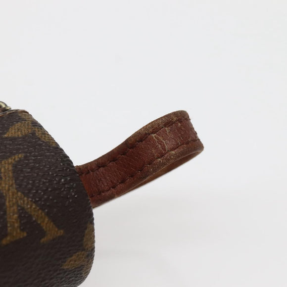 LOUIS VUITTON Monogram Etui 3 Ball de Golf Pouch M58249 LV Auth 143151