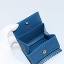 LOUIS VUITTON Epi Porte Monnaie Boite Coin Purse Blue M63695 LV Auth 143153V-8