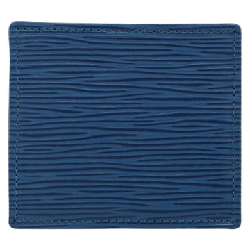 LOUIS VUITTON Epi Porte Monnaie Boite Coin Purse Blue M63695 LV Auth 143153V - 0