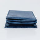 LOUIS VUITTON Epi Porte Monnaie Boite Coin Purse Blue M63695 LV Auth 143153V-3