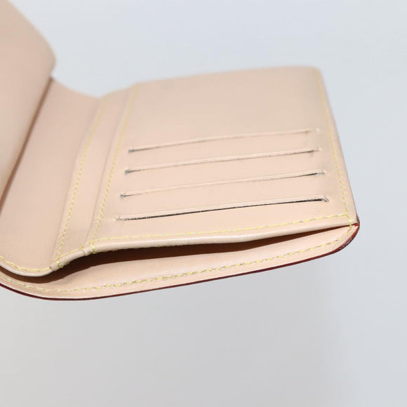 LOUIS VUITTON Multicolor Portefeuille Viennois Wallet Black M92988 Auth 143154