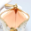 LOUIS VUITTON Multicolor Pochette Cles Coin Purse White M92655 LV Auth 143155-17