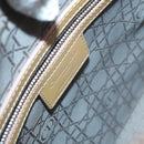 Christian Dior Lady Dior Canage Bag Patent leather 2way Beige Silver Auth 143159-21