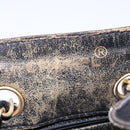 CHANEL Matelasse Chain Shoulder Bag Straw Beige Gold CC Auth 143162-14