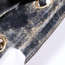 CHANEL Matelasse Chain Shoulder Bag Straw Beige Gold CC Auth 143162-15