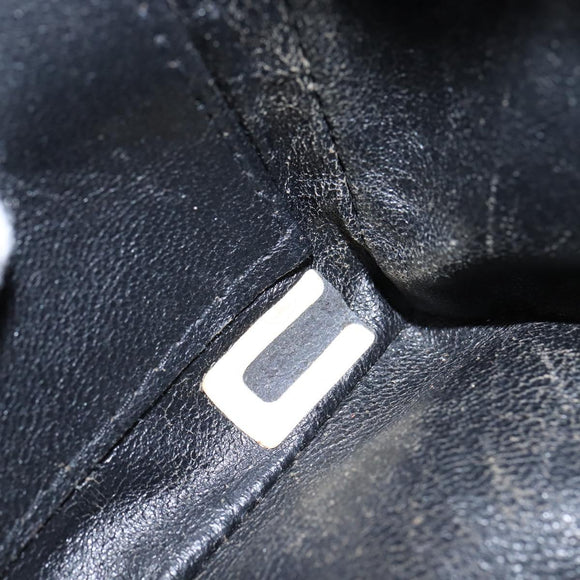 CHANEL Matelasse Chain Shoulder Bag Straw Beige Gold CC Auth 143162