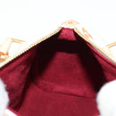 LOUIS VUITTON Monogram Multicolor Mini Speedy Hand Bag White M92645 Auth 143167A-18