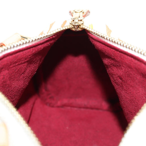 LOUIS VUITTON Monogram Multicolor Mini Speedy Hand Bag White M92645 Auth 143167A
