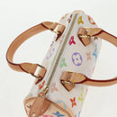 LOUIS VUITTON Monogram Multicolor Mini Speedy Hand Bag White M92645 Auth 143167A-6