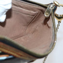 LOUIS VUITTON Multicolor Pochette Mila MM Pouch Black M60097 LV Auth 143169-19