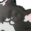 LOUIS VUITTON Epi Cat Face Pochette Shoulder Bag Gray LV Auth 143170M-20