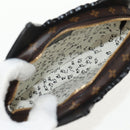 LOUIS VUITTON Epi Cat Face Pochette Shoulder Bag Gray LV Auth 143170M-10