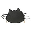 LOUIS VUITTON Epi Cat Face Pochette Shoulder Bag Gray LV Auth 143170M-2