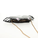 LOUIS VUITTON Epi Cat Face Pochette Shoulder Bag Gray LV Auth 143170SAM-6