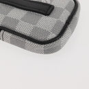 LOUIS VUITTON Damier Graffiti 3D Modular Pouch Gray N60447 LV Auth 143172-15