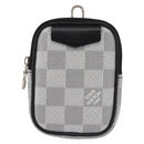 LOUIS VUITTON Damier Graffiti 3D Modular Pouch Gray N60447 LV Auth 143172-13