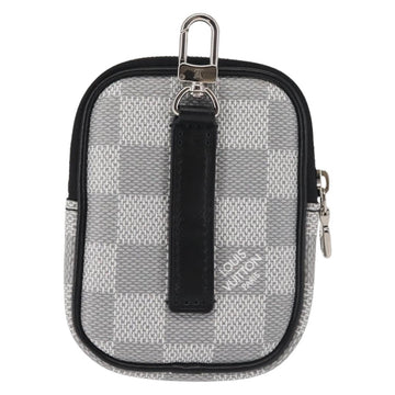 LOUIS VUITTON Damier Graffiti 3D Modular Pouch Gray N60447 LV Auth 143172 - 0