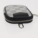 LOUIS VUITTON Damier Graffiti 3D Modular Pouch Gray N60447 LV Auth 143172-5