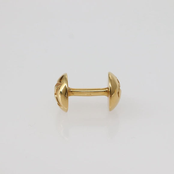 LOUIS VUITTON Buton de Manchette Cuffs metal Gold M30974 LV Auth 143173V