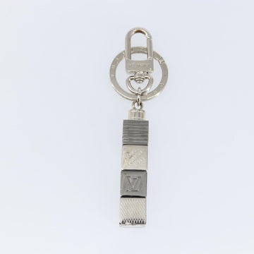 LOUIS VUITTON Porte Cles Cube Charm metal Silver M67142 LV Auth 143174V - 0