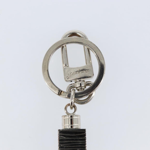 LOUIS VUITTON Porte Cles Cube Charm metal Silver M67142 LV Auth 143174V