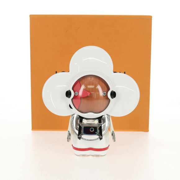 LOUIS VUITTON Vivienne Spaceman Object metal White GI0368 LV Auth 143175M