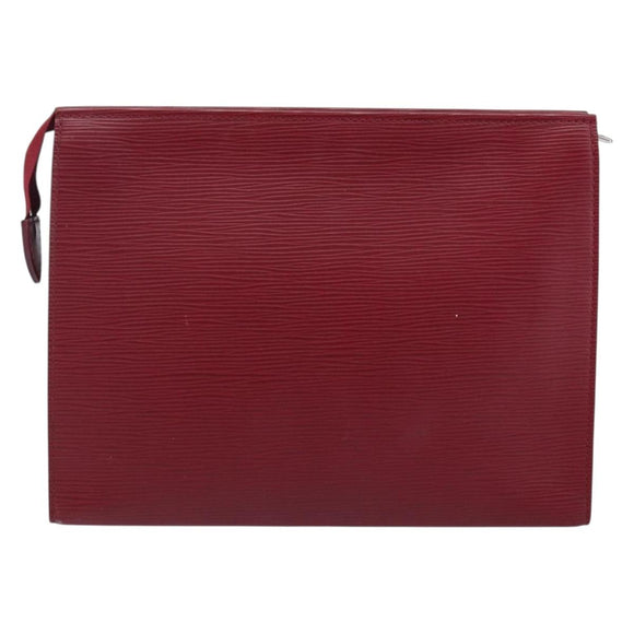 LOUIS VUITTON Epi Poche Toilette 26 Pouch Fuchsia M41085 LV Auth 143191