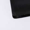 GIVENCHY Hand Bag Leather 2way Black Gold Auth 143196-16