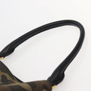 BURBERRY Nova Check Tote Bag Canvas Beige Gold Auth 143198-8