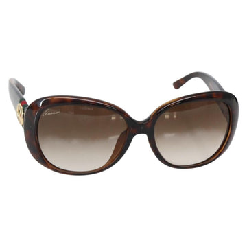 GUCCI Sunglasses plastic Brown Auth 143200V