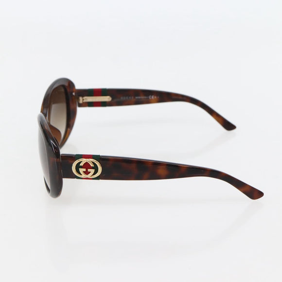 GUCCI Sunglasses plastic Brown Auth 143200V