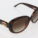 GUCCI Sunglasses plastic Brown Auth 143200V-6