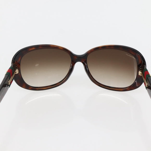 GUCCI Sunglasses plastic Brown Auth 143200V