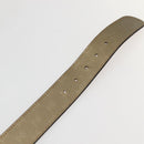 GUCCI GG Implementation Interlocking Belt 37"" Gold 114876 Auth 143201-8