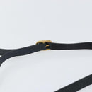 GUCCI GG Supreme Sherry Line Shoulder Bag PVC Navy Gold 68 02 004 Auth 143204-8