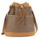 GUCCI Micro GG Supreme Shoulder Bag PVC Beige Gold 001 165 0937 Auth 143205-1