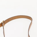 GUCCI Micro GG Supreme Shoulder Bag PVC Beige Gold 001 165 0937 Auth 143205-14