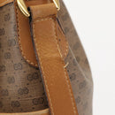 GUCCI Micro GG Supreme Shoulder Bag PVC Beige Gold 001 165 0937 Auth 143205-20