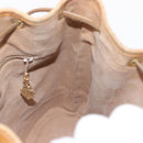 GUCCI Micro GG Supreme Shoulder Bag PVC Beige Gold 001 165 0937 Auth 143205-22