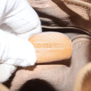 GUCCI Micro GG Supreme Shoulder Bag PVC Beige Gold 001 165 0937 Auth 143205-12