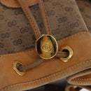 GUCCI Micro GG Supreme Shoulder Bag PVC Beige Gold 001 165 0937 Auth 143205-7
