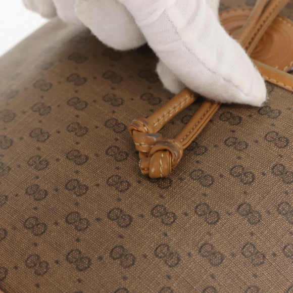 GUCCI Micro GG Supreme Shoulder Bag PVC Beige Gold 001 165 0937 Auth 143205