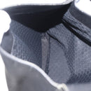 GUCCI Shoulder Bag Leather Black Silver Auth 143208-19